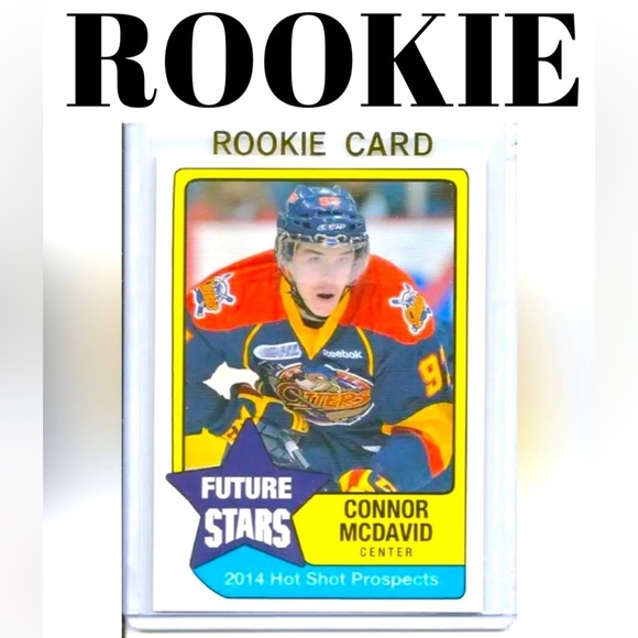 Hockey Other - ⚾️3/$15 Connor Mcdavid 2014/15 Edmonton Oilers Junior Rookie RC Hockey Card